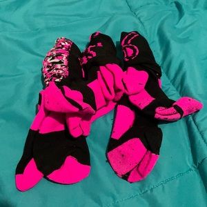 Breast Cancer Awareness Volleyball Socks